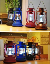 Solar Camping Lantern hand crank dynamo 7 font b LED b font torch light font b