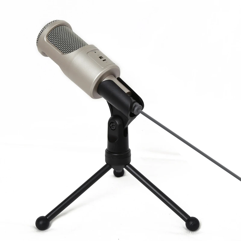

Condenser microphone - wired speaker, with tuned voice, suitable for host mobile phone music recording computer.TW-819