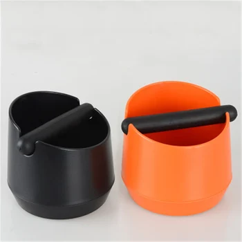 

ABS Coffee Knock Box Espresso Grounds Container Residue For Barista Handle Coffee Residue Bucket with Detachable Grind Waste