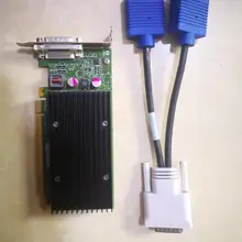 90% новая видеокарта NVS300 X16 BV456AA 625630-001 632827-001 с адаптером VGA