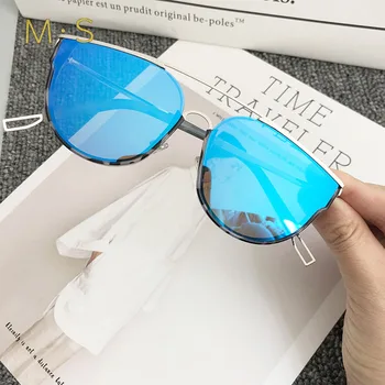 

MS Cat Eye Sunglasses Women 2018 Fashion Sun Glasses Lady Brand Designer Vintage Shades Gafas Oculos de sol UV400