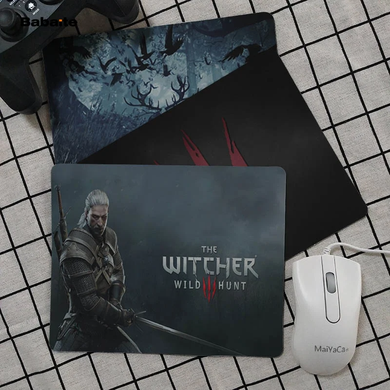 

Babaite In Stocked witcher Keyboard Gaming MousePads Smooth Writing Pad Desktops Mate gaming mouse pad