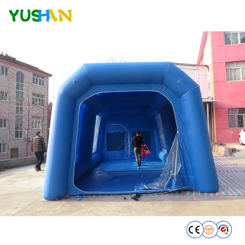 

free air shipping new design 8*5*3m inflatable spray booth,car painting spray tents / commercia car paint inflatable spray booth