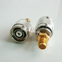 1 шт. RP TNC штекер RPTNC к SMA Гнездовой разъем RF разъем прямой M/F адаптер