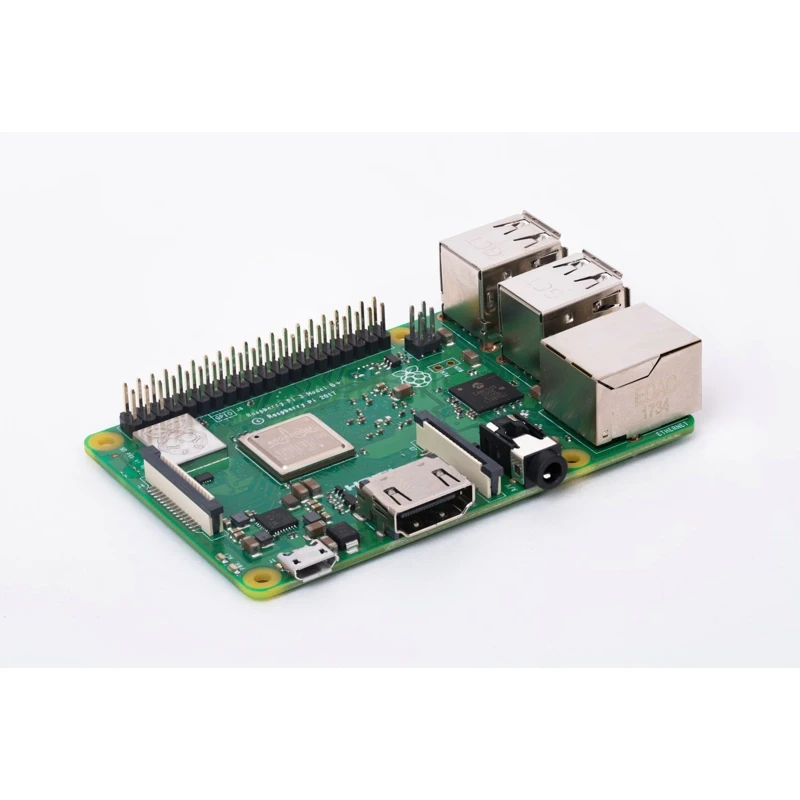 Raspberry Pi 3 Model B+ RPI 3 B plus с 1 Гб BCM2837B0 1,4 ГГц ARM Cortex-A53 Поддержка Wi-Fi 2,4 ГГц и Bluetooth 4,2