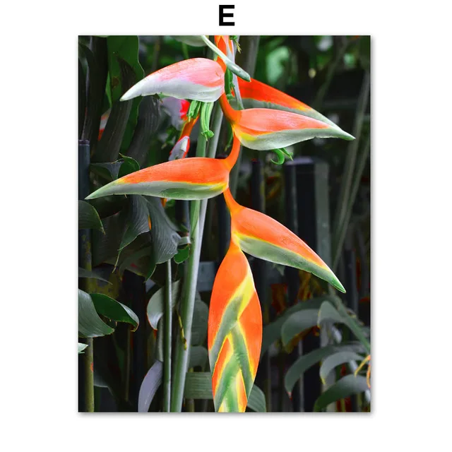 Orange-Flower-Green-Plant-Leaf-Vintage-Car-Wall-Art-Canvas-Painting-Nordic-Posters-And-Prints-Wall.jpg_640x640 (4)
