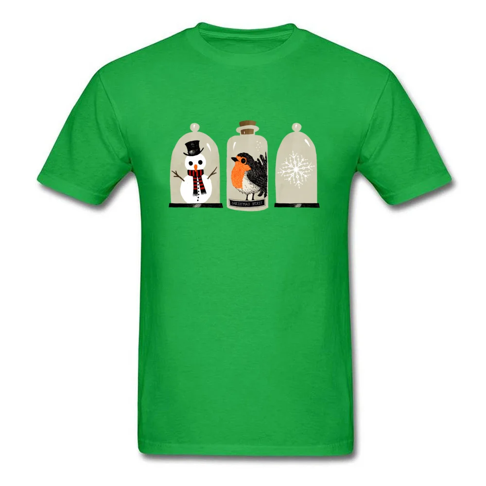 Christmas Bell Jars Tops T Shirt Company O Neck Normal Short Sleeve 100% Cotton Men Top T-shirts Summer Tops Tees Christmas Bell Jars green
