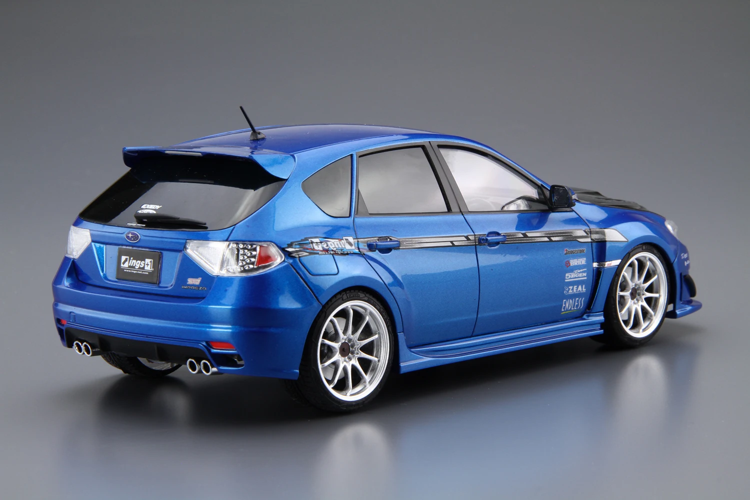 1/24 Сборная модель автомобиля S Grb Impreza Wrx STI' 07 05423