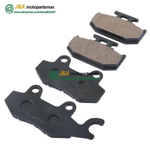 4 шт передние задние тормозные колодки для YAMAHA FZR 50 DT 200 WR TT 250 R TT250R 1992
