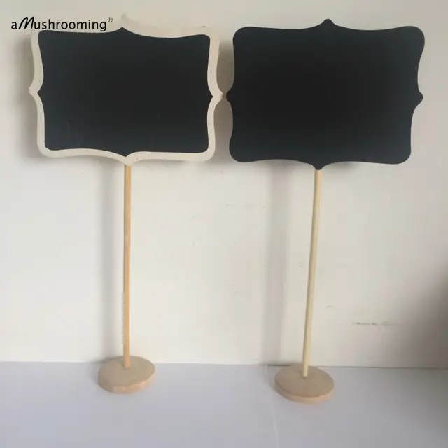 16cm X 12cm 34cm Tall Large Wood Frame Wedding Black Chalkboard 16cm X 12cm 34cm Tall Large Wood Frame Wedding Black Chalkboard Stand Table Numbers Sign