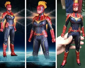 

30cm Avengers Endgame Captain Marvel Action figure toys doll Christmas gift with box