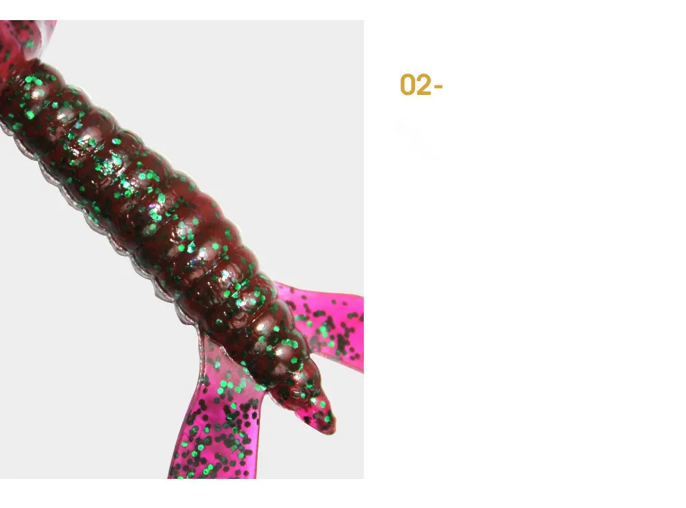 Buzz двойной хвост Мягкая приманка-зонт форма искусственная наживка для рыбалки приманки 7 см/1,8 г джиг голова крючок Grub 5-15 штук в комплекте