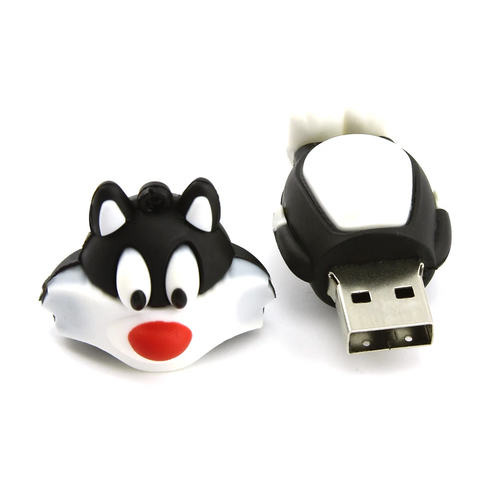 CHYI флеш накопитель USB 3 0 ручка с рисунком из мультфильма драйвер Taz Сильвестр кот
