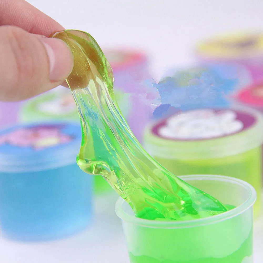 

BEHATRD poopsie slime surprise DIY Crystal Mud Transparent slime toys kids DIY Crystal Mud#g30