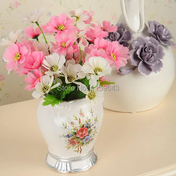 Wholesale 2 pcs Artificial Flowers small Cherry Blossoms Home
