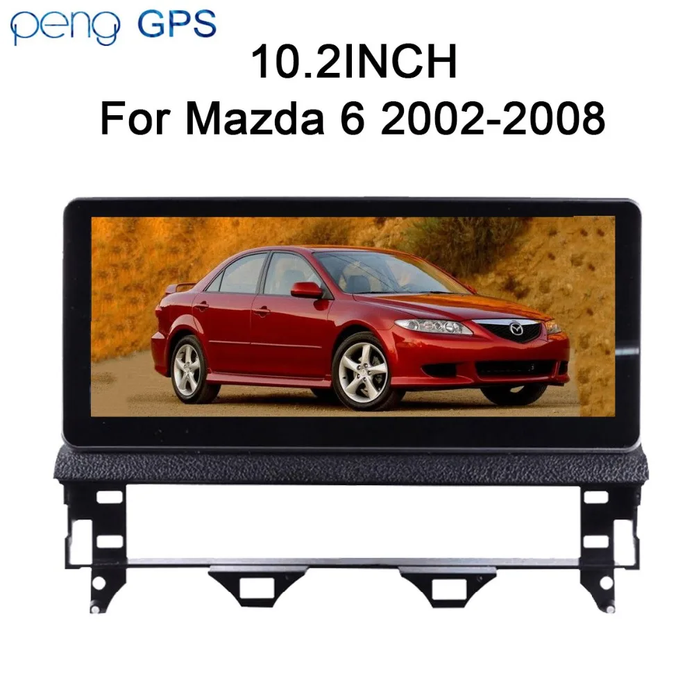 Автомагнитола на Android 7 0 DVD плеер с GPS навигацией для Mazda 6 2002 2005 2006 2007 2008