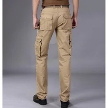 New Men Baggy Cargo Pants Loose Fit Outer door Military Overalls Causal Trousers men’s pants Plus Size 28-38