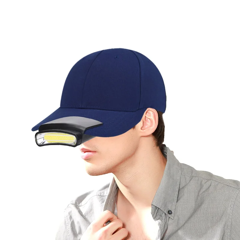 led ball cap