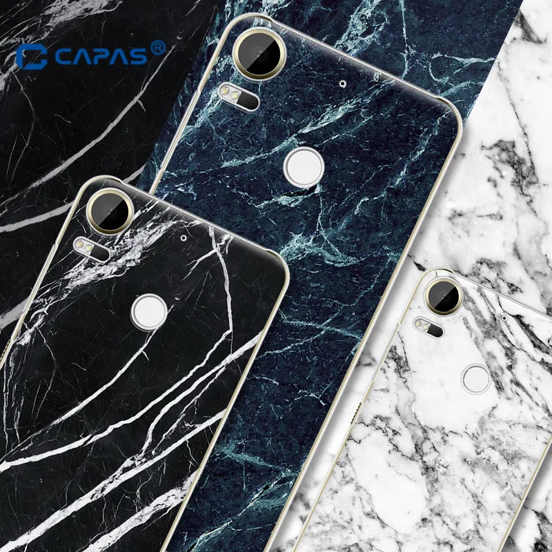 

CAPAS Wood Grain Cover for HTC Desire 10 Pro Case Wooden Stone Pattern Hard PC Back Cover for Desire 10 Pro Shockproof Shield