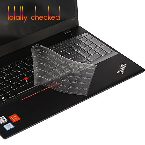 Ультратонкий защитный чехол-клавиатура для ноутбука lenovo Thinkpad E580 T580 P51 P52 P51s P52s 15,6"