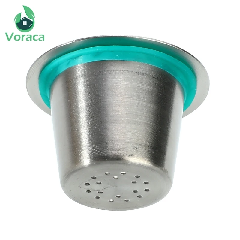 1pcs Stainless Steel Silver Refillable Reusable Coffee Capsule Pod For Nespresso Machine Coffee Maker Cup Filter Coffeeware New 1pcs Stainless Steel Silver Refillable Reusable Coffee Capsule Pod For Nespresso Machine Coffee Maker Cup Filter Coffeeware New