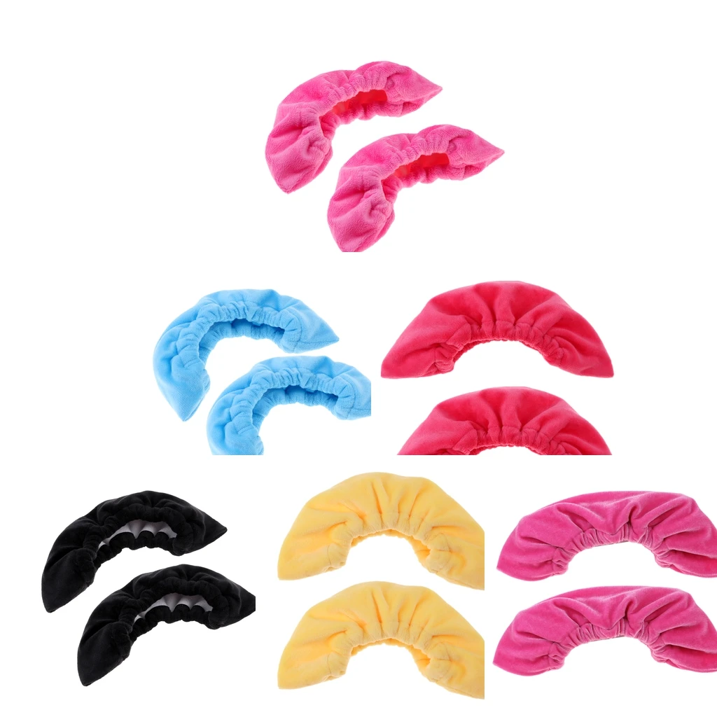 1 Pair Soft Terry Cloth Ice Hockey Blade Cover Skate Blade Guards For Ice Skates hockey Extreme Walking Soaker Skate Soakers
