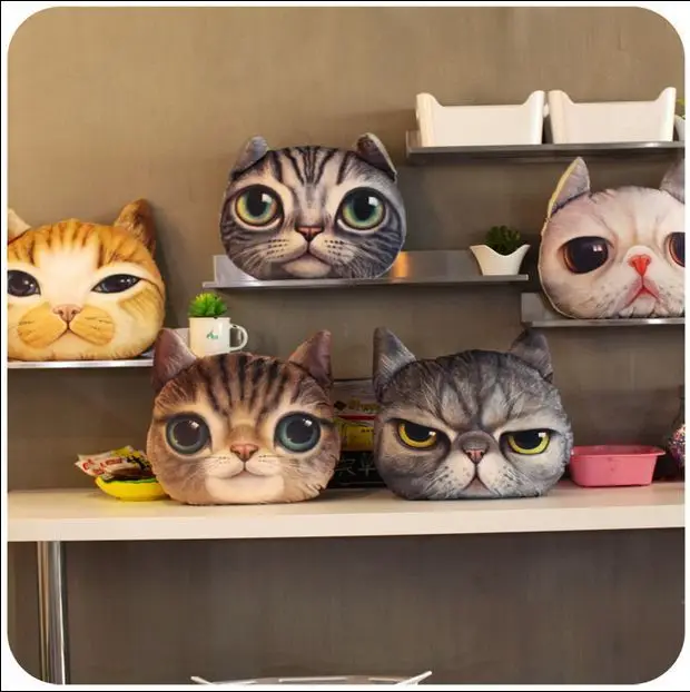 3D شخصية الحيوان القط الرموز التعبيرية مكتب سيارة قيلولة وسادة وسادة أريكة الزخرفية الكرتون الوسائد ألعاب من القطيفة 3D شخصية الحيوان القط الرموز التعبيرية مكتب سيارة قيلولة وسادة وسادة أريكة الزخرفية الكرتون الوسائد ألعاب من القطيفة