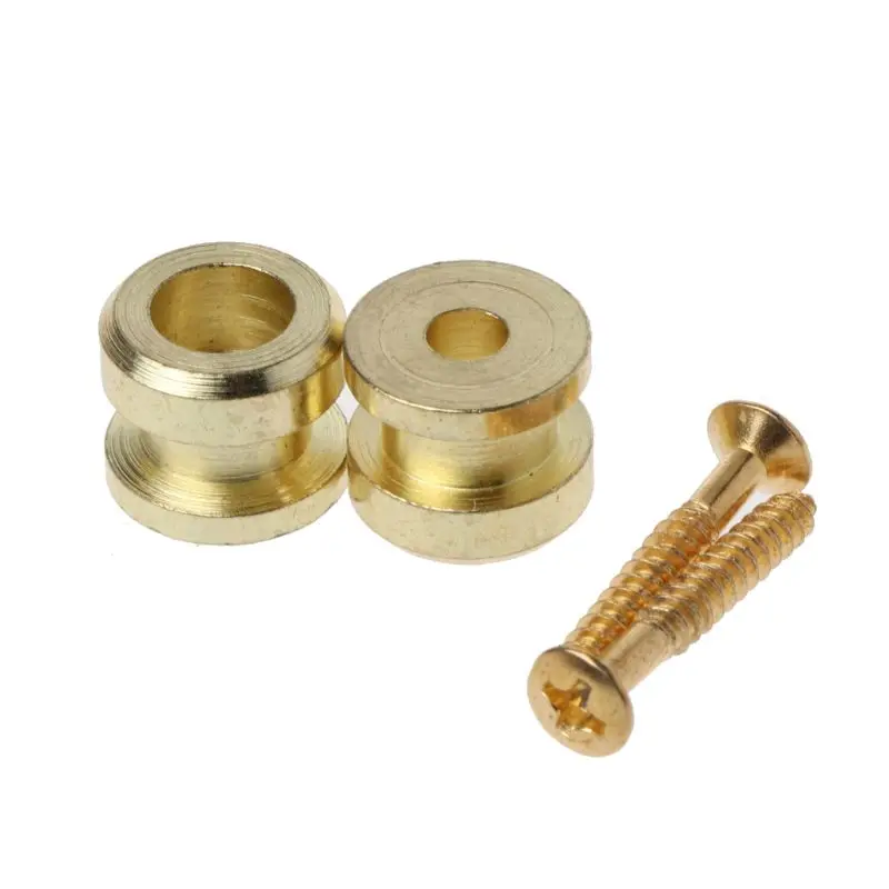 

1Pair Guitar Non-slip Strap Lock Button Marvel Buckle Base