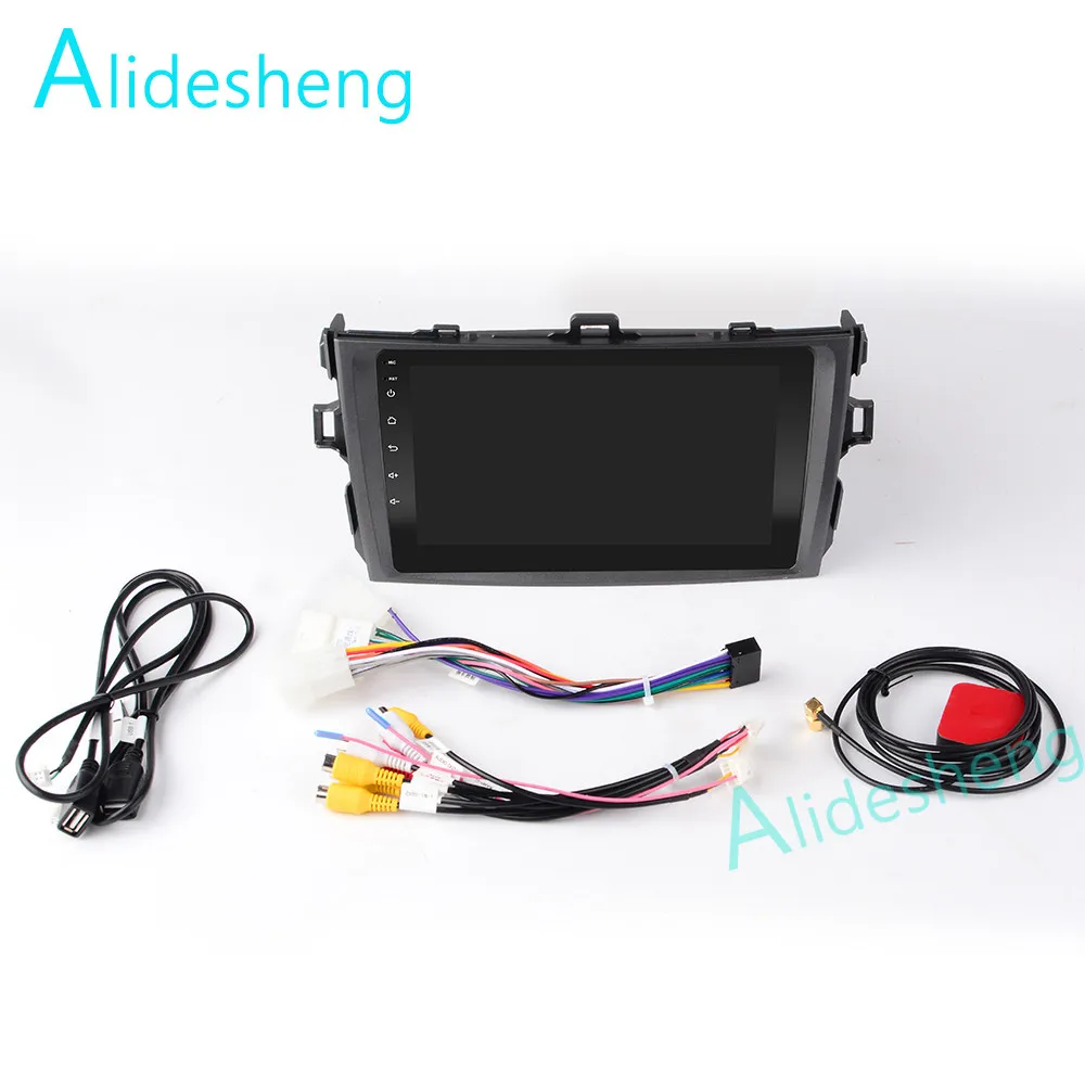 Автомобильный мультимедийный плеер 2 ГБ + 32 2.5D 2Din Android 8 1 GO GPS для Toyota Corolla E140/150 2006 2007