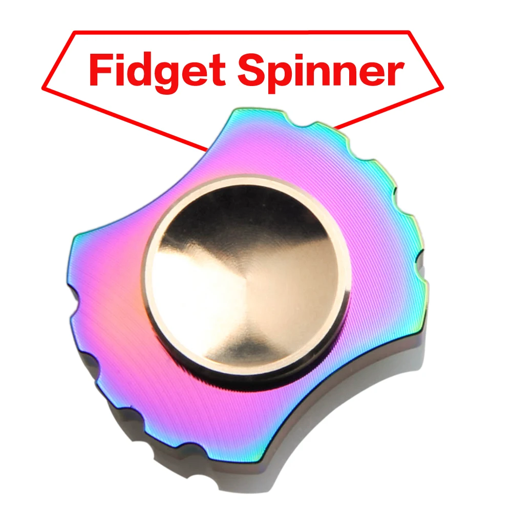 New mini spinner Matte Tri Spinner Fidget Toy EDC Spinner For Autism