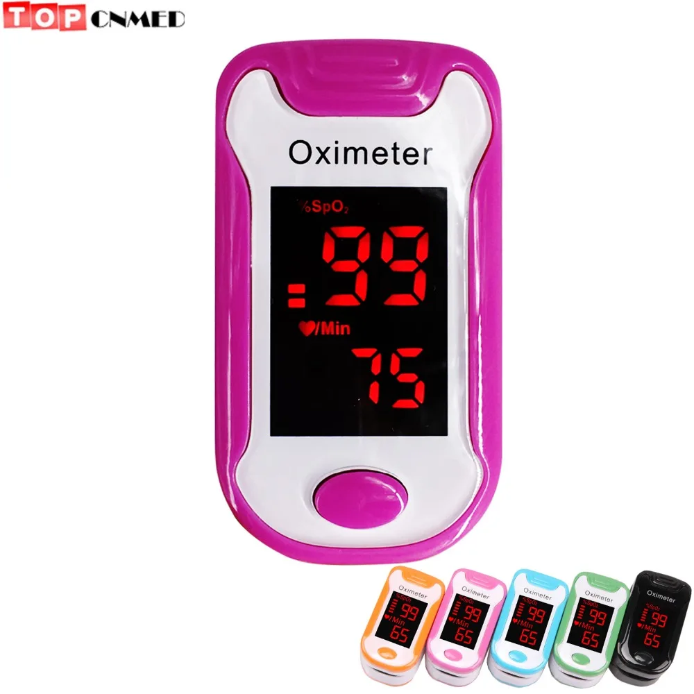 

Finger Pulse Oximeter Oximetro de dedo Portable Blood Oxygen Saturometro SPO2 PR Pulsioximetro Pulsoximeter Oxymeter LED Display