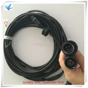 

20lot Cable 3-pin signal connection DMX cable for Outdoor stage light 6.5Ft DMX cables for sale