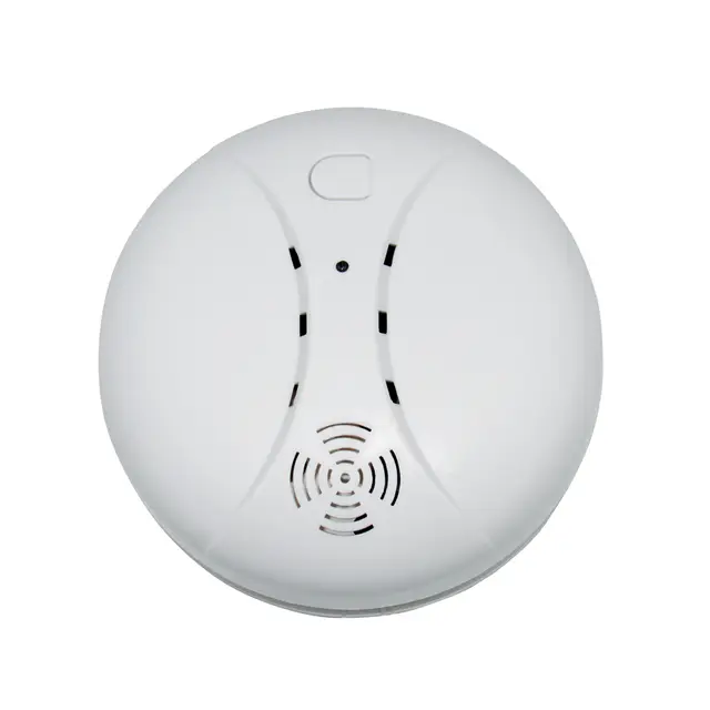 Us 8 99 High Quality Wireless Smoke Detector Alarm Fire Sensor Home Security 433mhz Test Button Ceiling Or Wall Mounting In Smoke Detector From