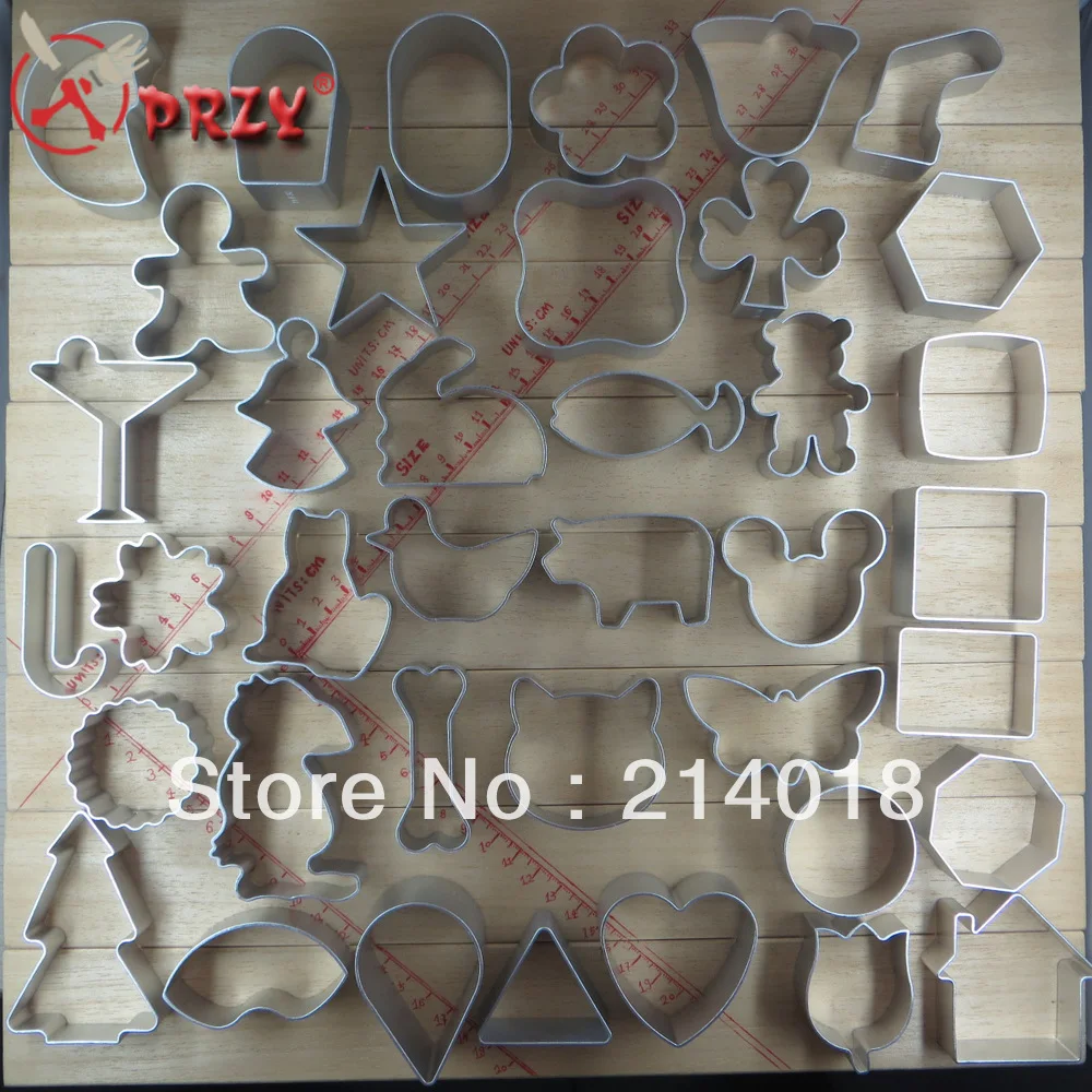 cookies mould 38 style 3D cookie press mould Cake Making Cookie cutter