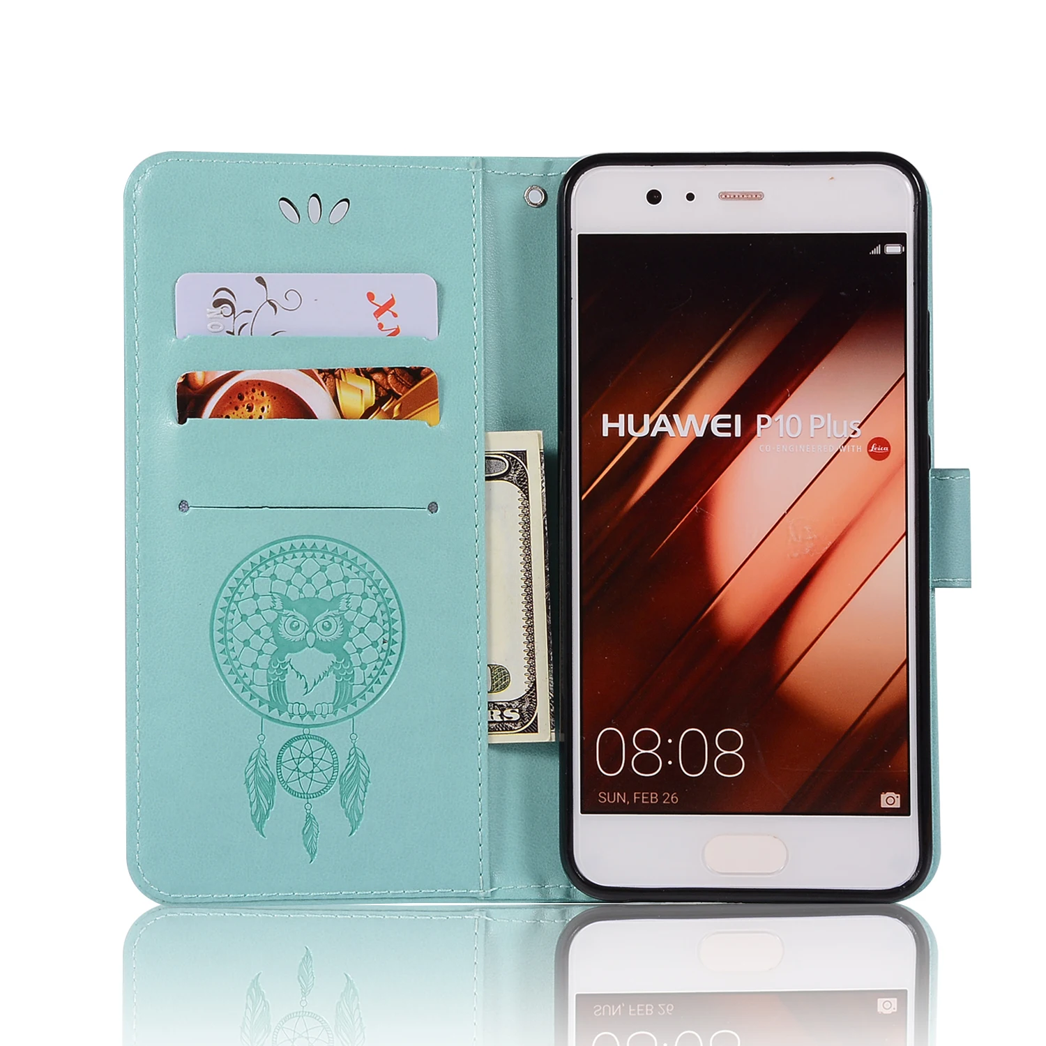 For Huawei P10 Plus Flip Wallet Case P 10 Plus Cases VKY-L09 VKY-L29 VKY-AL00 Leather Cover VKY L09 L29 AL00 Card Slot Phone Bag huawei phone cover