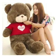 Большой 100 см любовь медведь плюшевая игрушка набивка хлопок плюшевый мишка кукла, подушка подарок w3704