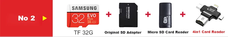 Samsung карты памяти 32 ГБ 64 ГБ Micro Sd карты Class10 Microsdhc карт sd Flash картао де Memoria sd kaart для смартфонов и Камера - Емкость: MC32G-SD-TF-4in1Read