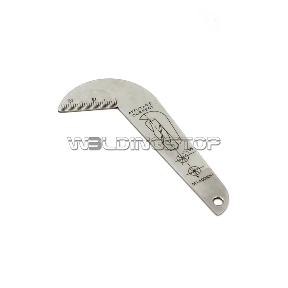 Twist drill angle gauge grinding Drill bits diameter center gauge