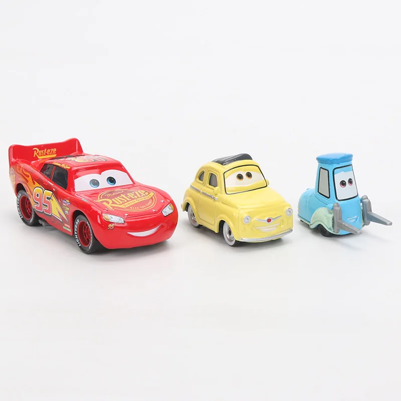 19 видов стилей Disney Pixar Cars 3 основная металлическая модель автомобиля игрушка