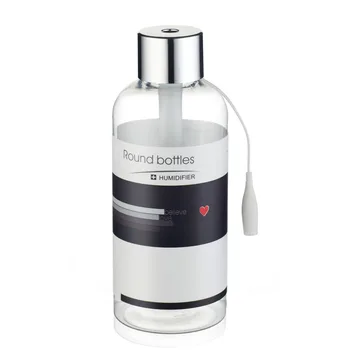 

Bottle USB Car Mini Humidifier Silent Small Atomizing Spray Humidifier Night Light 300ML Essential Oil Diffuser Air Humidifier