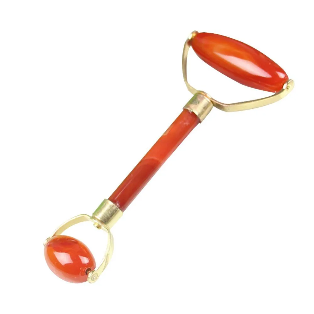 

1 pc Jade Stone Needle Derma Face Arms Neck Massage Roller Ancient-Face-Body-SPA-Massage Roller Facial Massager Jade
