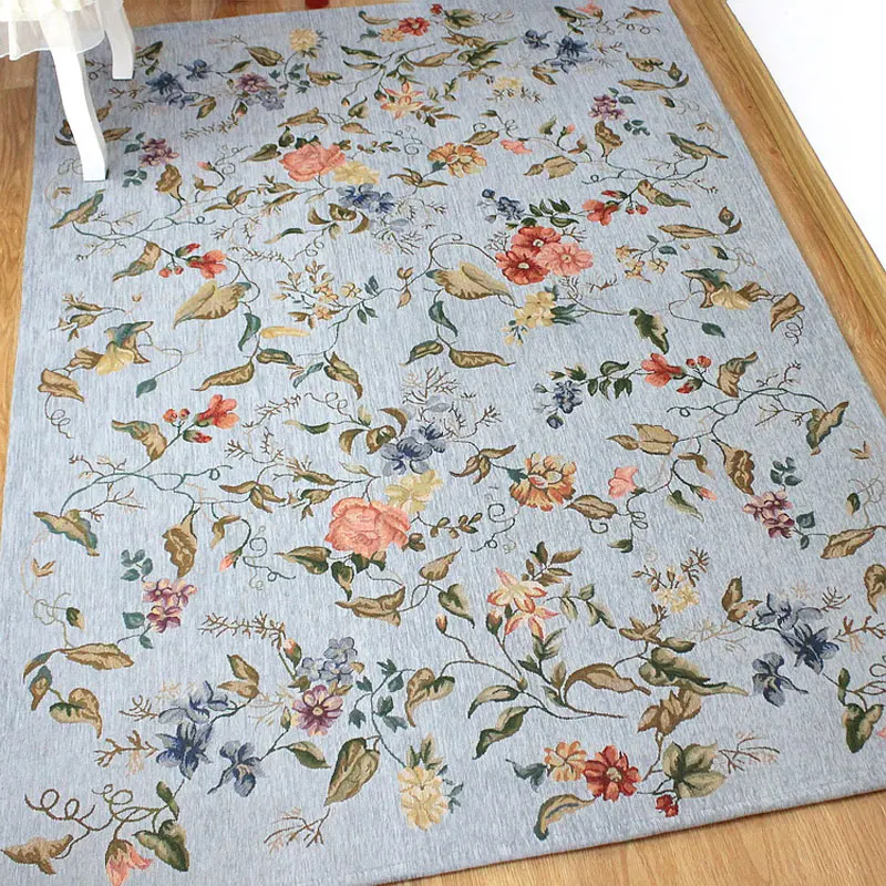 200X290cm Large European Simple Rural Countryside Carpet For Living