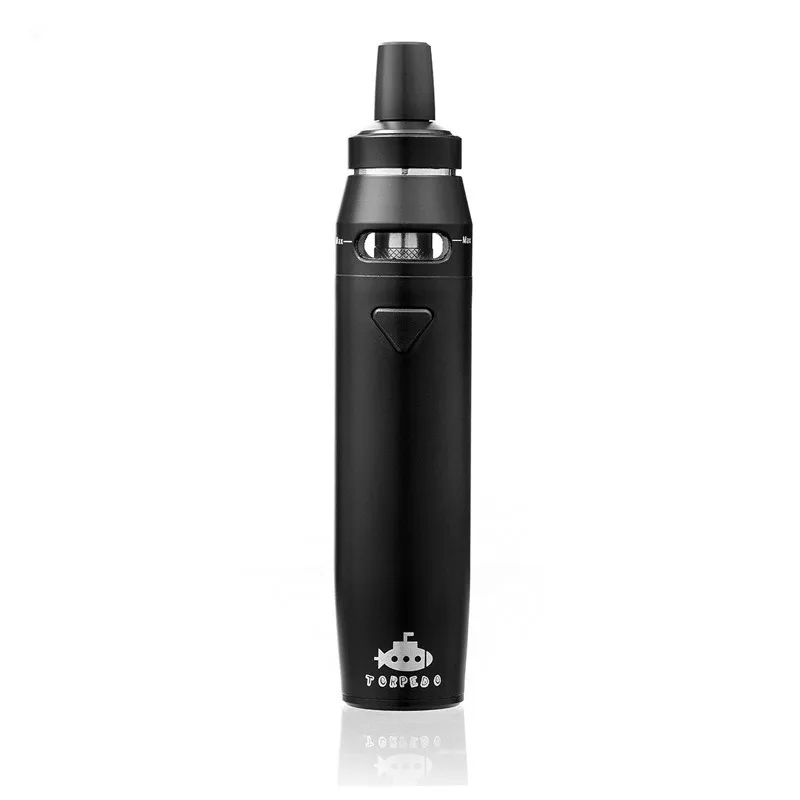 

torpedo Vaporizer kit 2200mAh Electronic Cigarette Mod Kit Rechargeable E cigarette 2.0mL Atomizer Tank VS Stick V8 vape