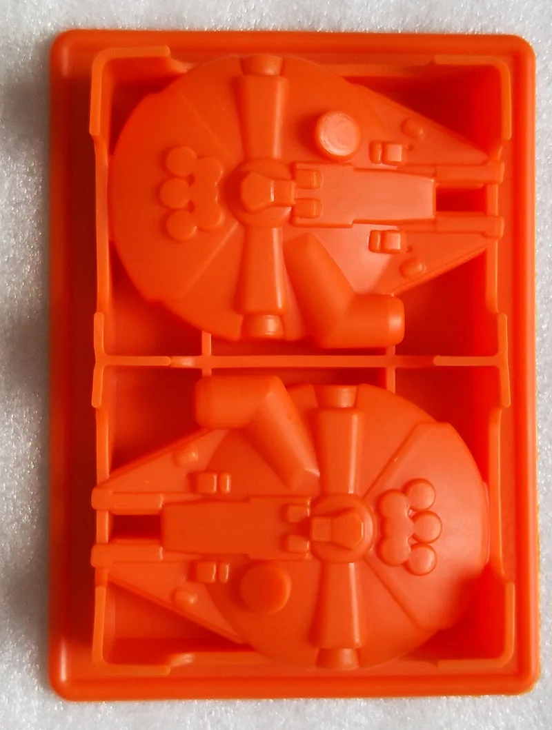 Инструменты для торта отверстия лего мини фигурка робот Звездные войны лоток с формой для кубиков льда шоколадный торт желе силиконовые формы помадные формы N57
