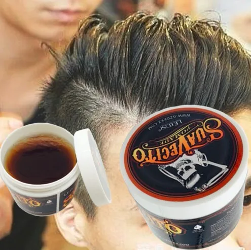 

Ancient Hair Cream Product Hair Pomade For Styling Salon Hair Holder In Suavecito Skull Strong Hair Modelling Mud no original