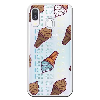 

Stand case costume drawing Icecream WP013 for Samsung Galaxy A40