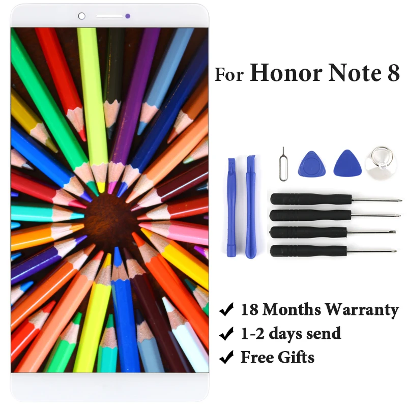 

6.6''For Huawei Honor Note 8 LCD Touch Screen No Frame Assembly Display Replacement For Honor Note 8