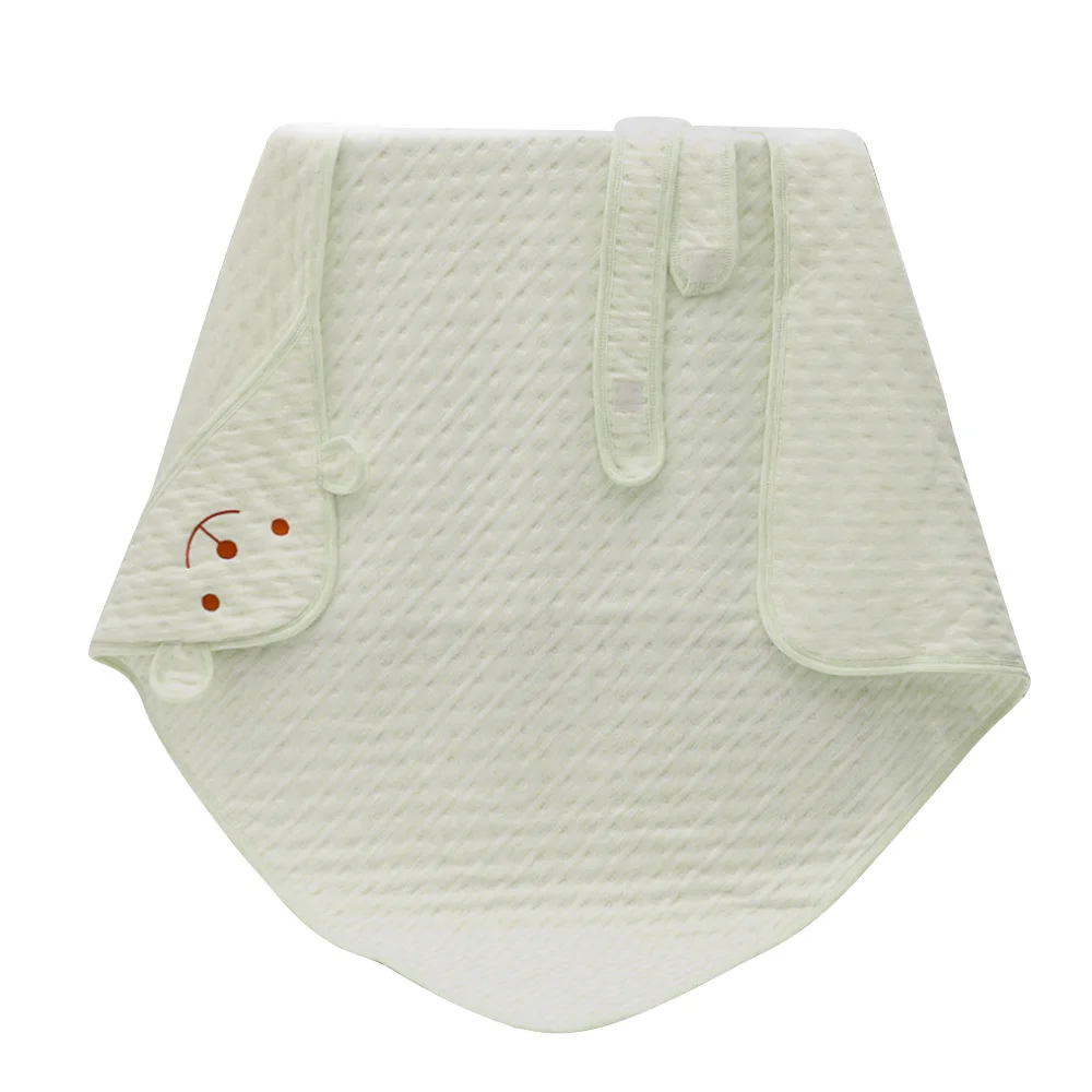 4 сезона универсальный натуральный окрашенный хлопок регулируемое детское Пеленальное Одеяло конверт для новорожденного ребенка