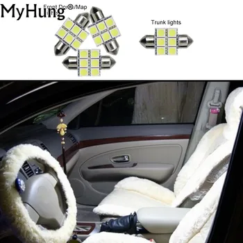 

Convenience Bulbs Car Led Interior Light For Hyundai I30 Elantra C10W W5W Replacement Bulbs Headlight Bright White 4PCS Per Set