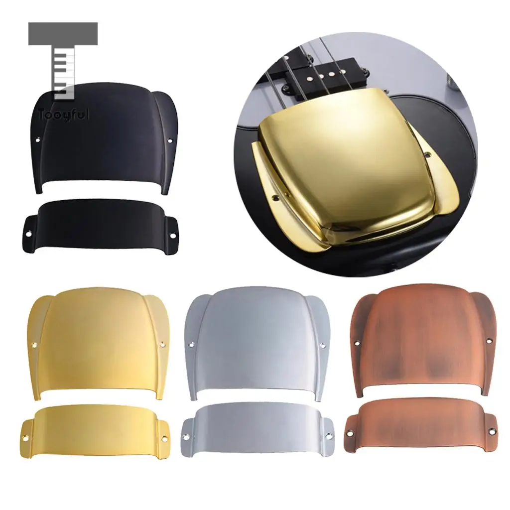 Zinc Alloy JB Jazz Bass Guitar Bridge&Pickup Cover for Electric Bass Guitar Parts